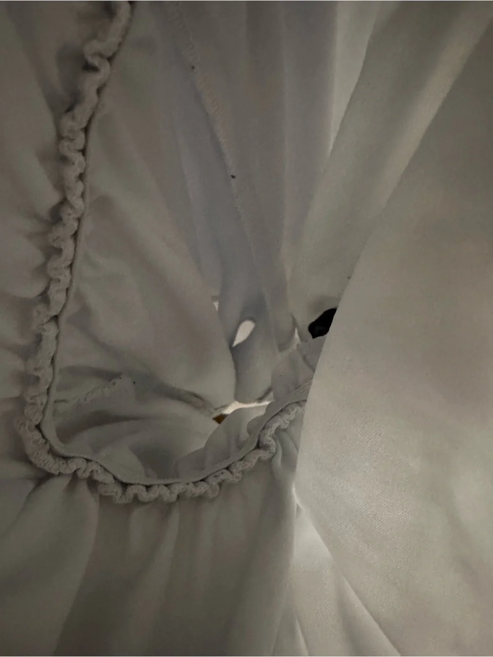 by & by girl | Big Girl White Lace Wide Leg Dressy Pants Jumpsuit | Size 10/12Y